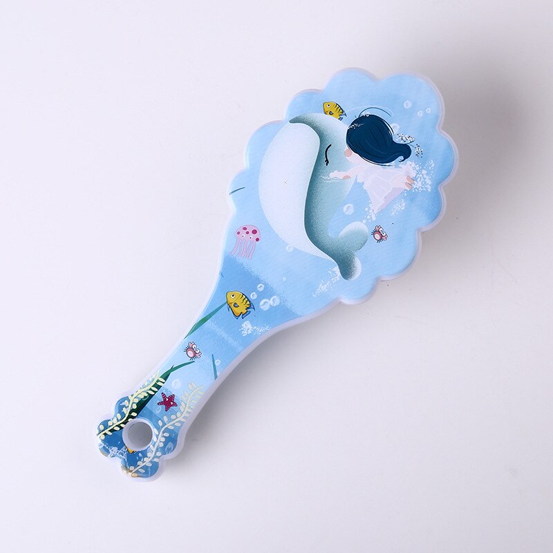 Brosse à cheveux Anti-nœud pour enfants, peigne de Massage à coussin d&#39;air licorne de dessin animé mignon, peigne de coiffure pour enfants, brosse à cheveux pour bébé: XY0026-5