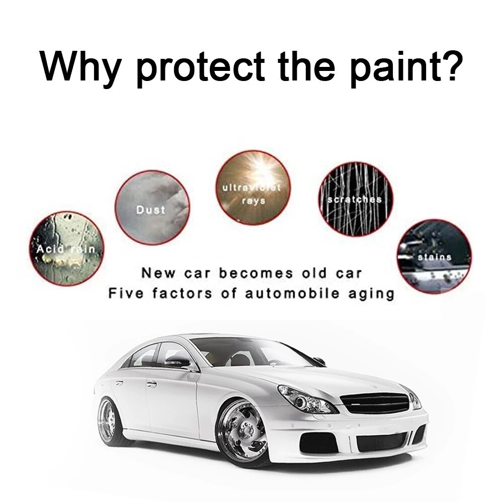 120ml Car Paint Care Nano Repairing Spray Oxidation Liquid Ceramic Coat Hydrophobic Glass Protect Your Car From Scratching Auto