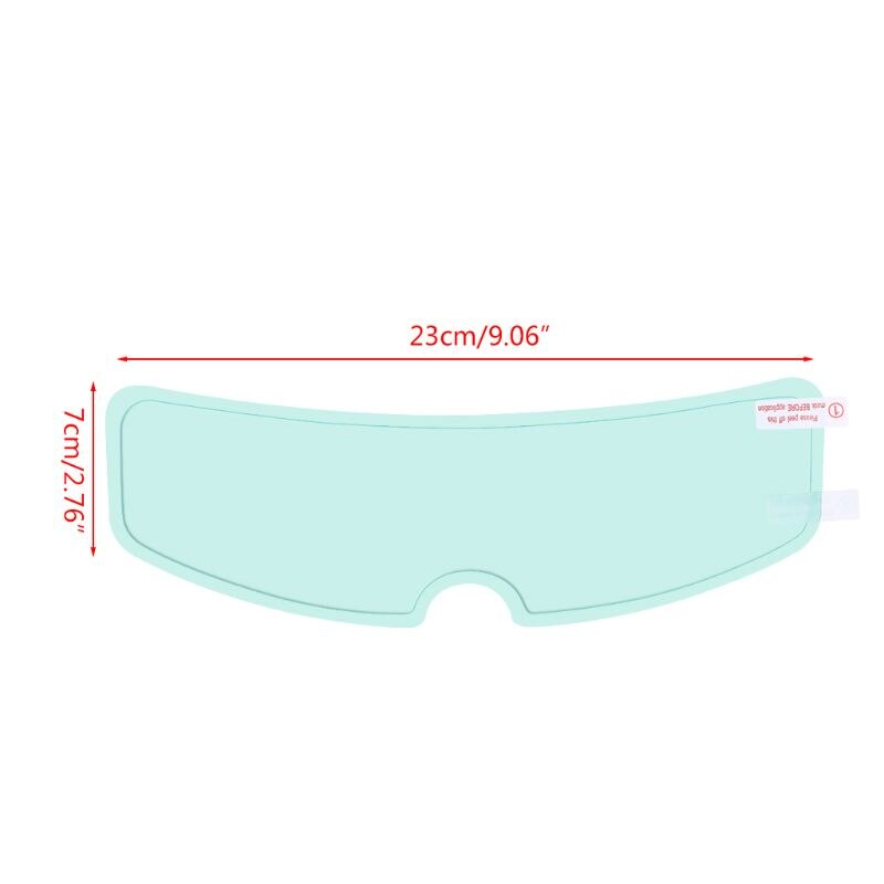 Clear Anti-Fog Patch Film Universal Motorcycle Helmet Fog Resistant Screen Lens for K3 K4 AX8 LS2 HJC MT Helmets