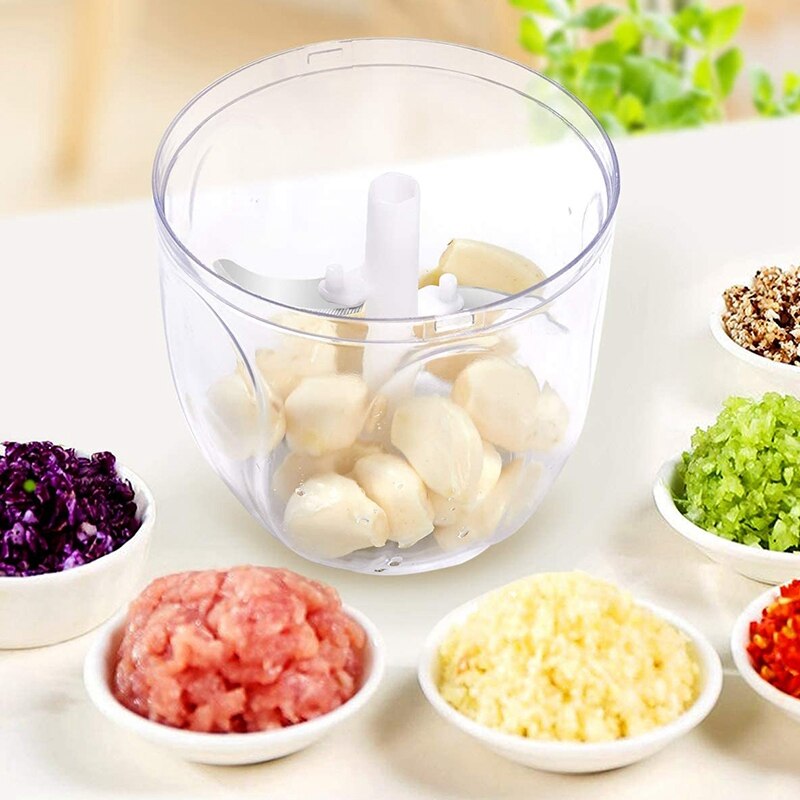 Ręczne urządzenie robić siekania żywności, siekacz robić cebuli, ręczny robot kuchenny o dużej pojemności/mikser/mikser robić warzyw, czosnku, mięsa