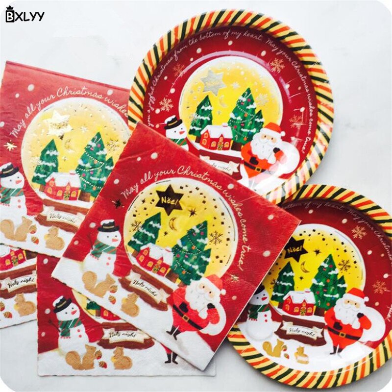 BXLYY Kerstman Bronzing Wegwerp Papierlade Kerst Decoraties voor Huis Feestartikelen Verjaardagsfeestje Decoraties Kids.7