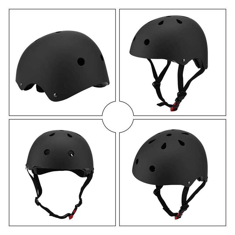 7 st hjälmskydd för barn armbåge knä handledsskydd sport skyddsutrustning set cykling skridskoåkning rullsport utrustning