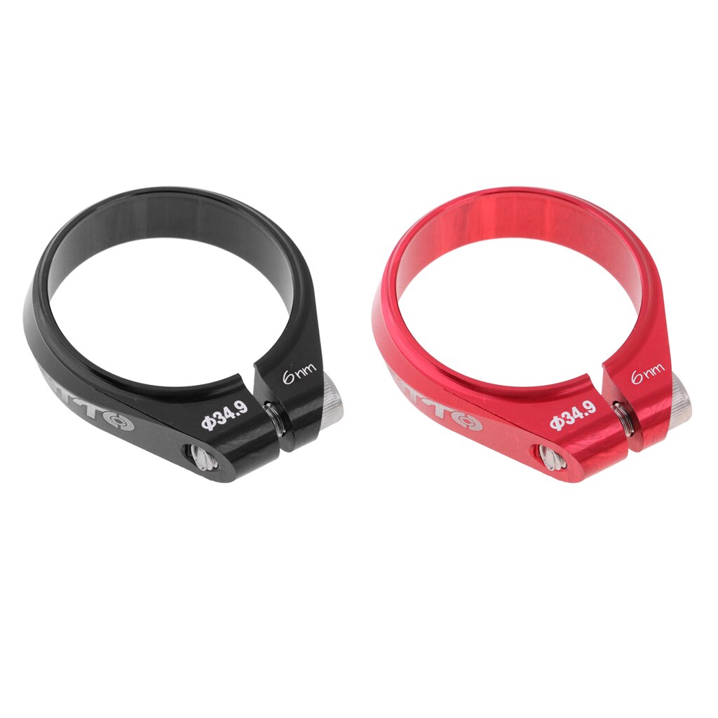 Road Bike MTB Seat Post Clamp 31.8/34.9mm Seatpost Clamps Seats Tube Clips