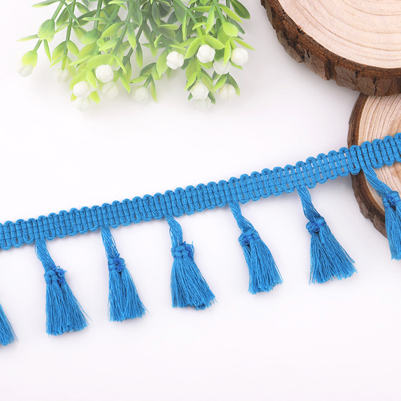 10 Meter Kwastje Kant Lint Diy Handgemaakte Ambachtelijke Accessoires Franje Katoenen Kanten Rand Lint Naaien Jurk Kledingstuk Gordijn: Koper
