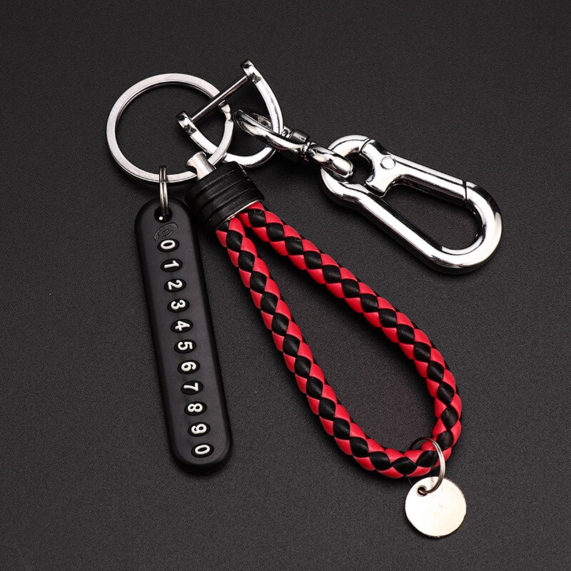 Universel Moto porte-clés voiture porte-clés Moto porte-clés Moto porte-clés Motocross motard porte-clés porte-clés porte-clés: BK RD Keychain Set