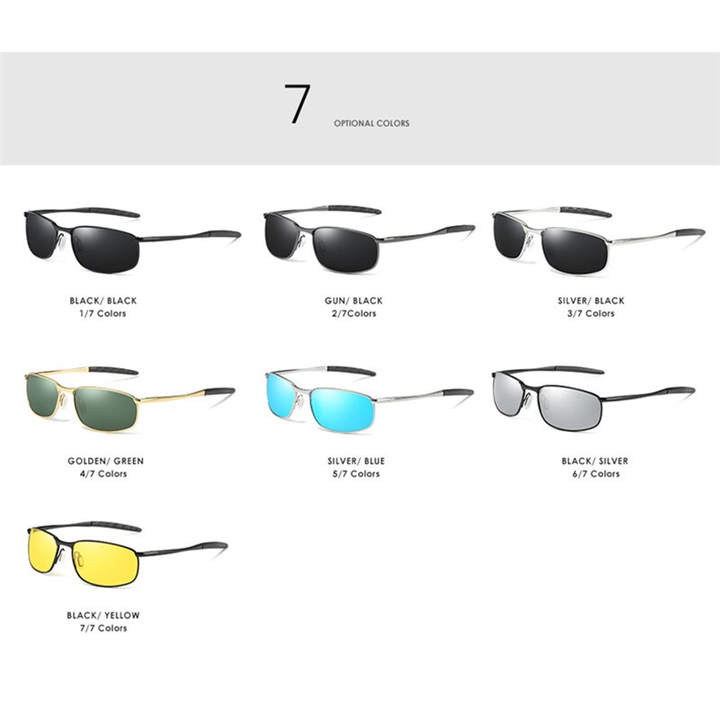 Zonnebril Voor Heren Zilver Metalen Frame Rijden Pilot Zonnebril Brillen Mannelijke Zwarte Bril Gafas