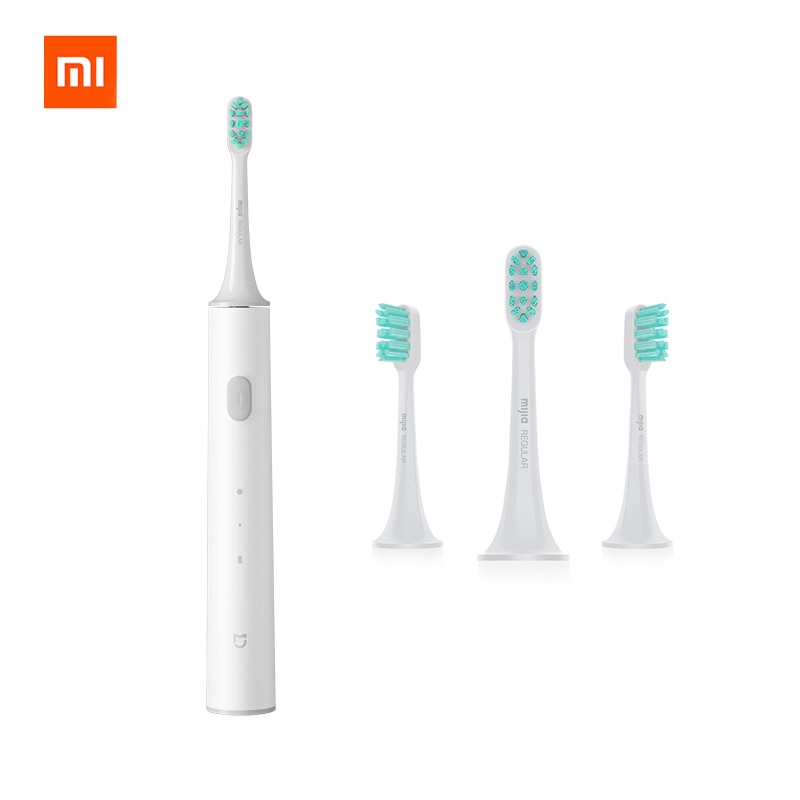 Original Xiaomi Mijia Sonic Electric Toothbrush T300 High Frequency Vibration Magneto 25 Day Battery Life White