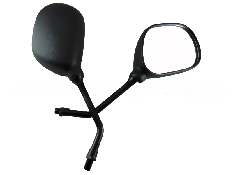 Universele 8mm 10mm Motorfiets Spiegel Scooter E-Bike Achteruitkijkspiegels 2 stks/paar Elektromobiel Achterkant Bolle Spiegel