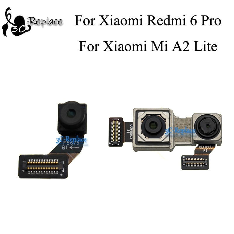 Voor Xiao mi rode Mi 6 pro/voor xiao mi Mi A2 lite back belangrijkste REAR big Camera Kleine front Camera flex kabel Lint