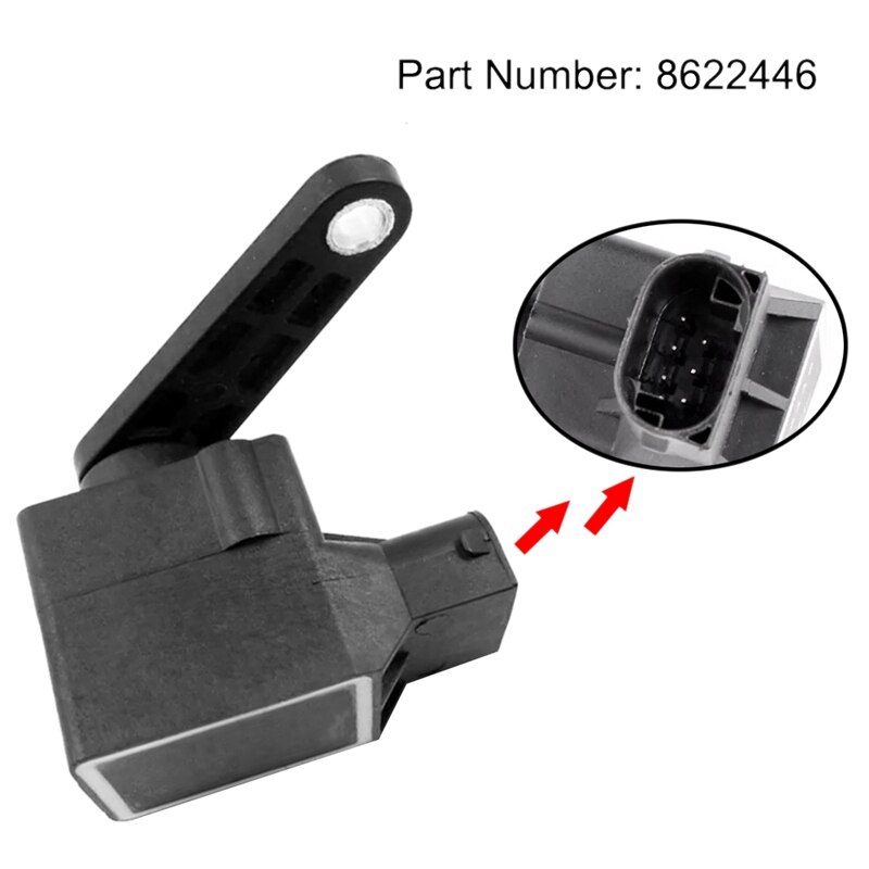 Samochód czujnik poziomowania reflektorów wysokość ciała czujnik robić Volvo S60 S80 V70 Xc 2001 2002 2003 2004 2005-2007 8622446 30645605 30782822 3