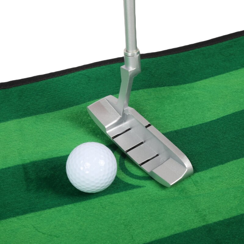 3-Section Connected Collapsible Golf Putter Foldable Portable Right Handed Golf Putter Practice Tool