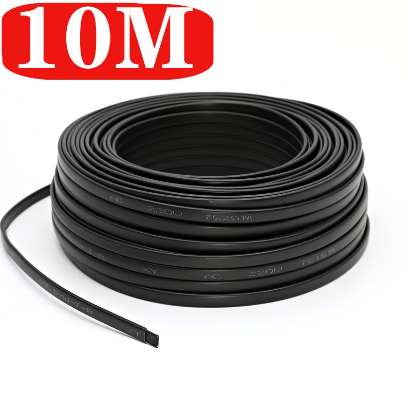 220 V, 230 V, 240 V waterproof self regulating heating cable to prevent pipeline icing and heat tracing system: 10M