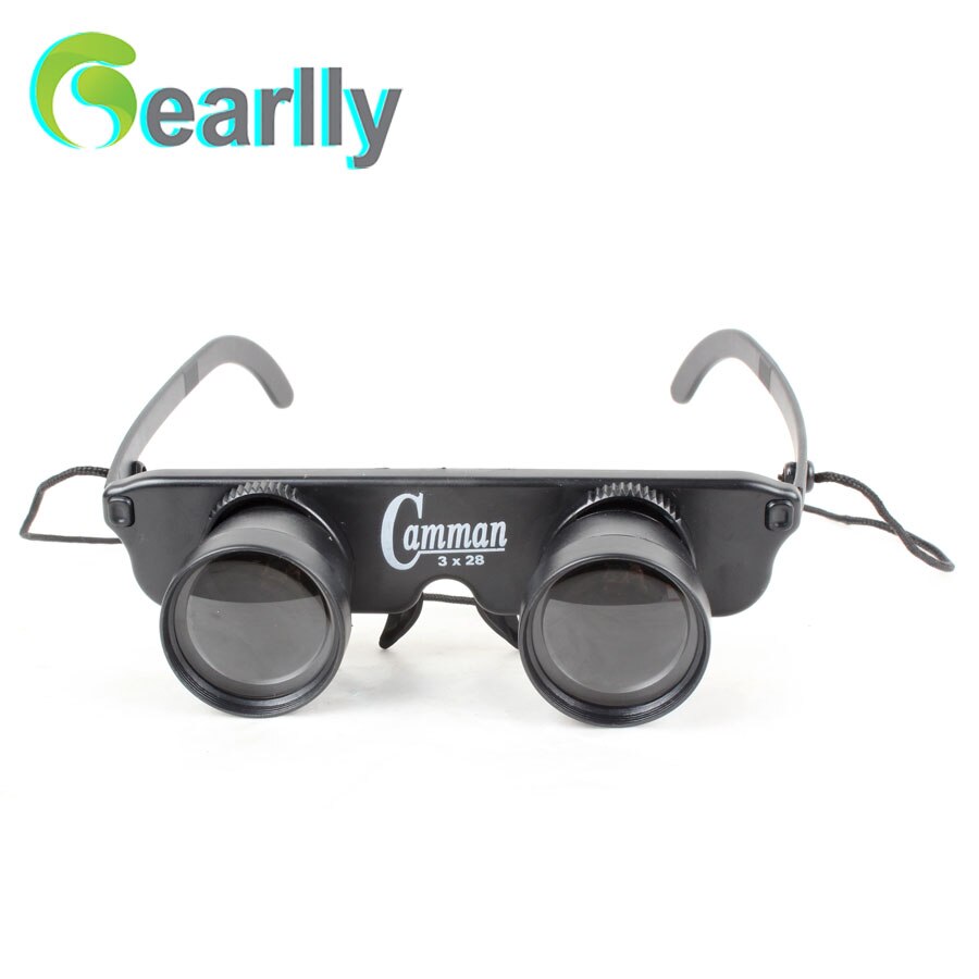 ! 3x28 bril, telescoop speelgoed outdoor bril visgerei gepolariseerde vissen bril