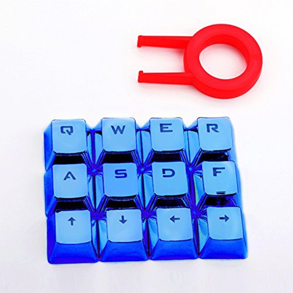 12 Translucidus Backlit Keycaps Met Key Puller Voor Mechanische Toetsenborden Slijtvast Galvaniseren Keycaps
