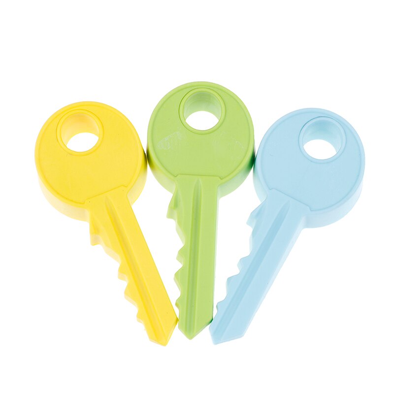 Silicone Rubber Door Stopper Cute Key Style Home Decor Finger Safety Protection Wedge Kid Baby Safe Doorstop