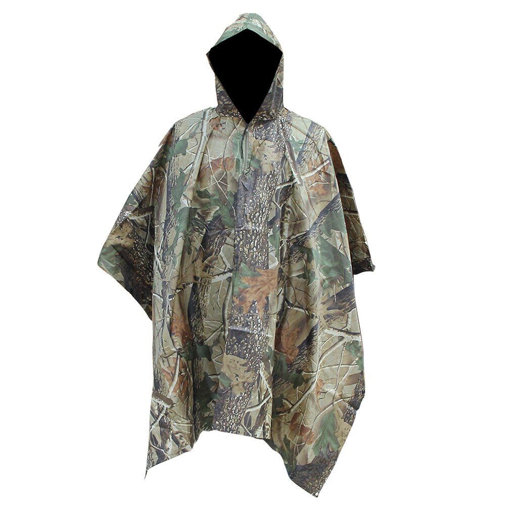 3 in 1 Raincoat Backpack Rain Cover Rain Coat Hood Hiking Cycling Rain Cover Poncho Waterproof Tent Outdoor Camping Tent Mat: Yellow