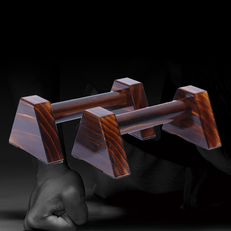 Wooden Push-Up Stands Sport Gym Exercise Equipments Fitness Push Up Stands Home Chest Muscle trainer Hand Gripper Home Fitness