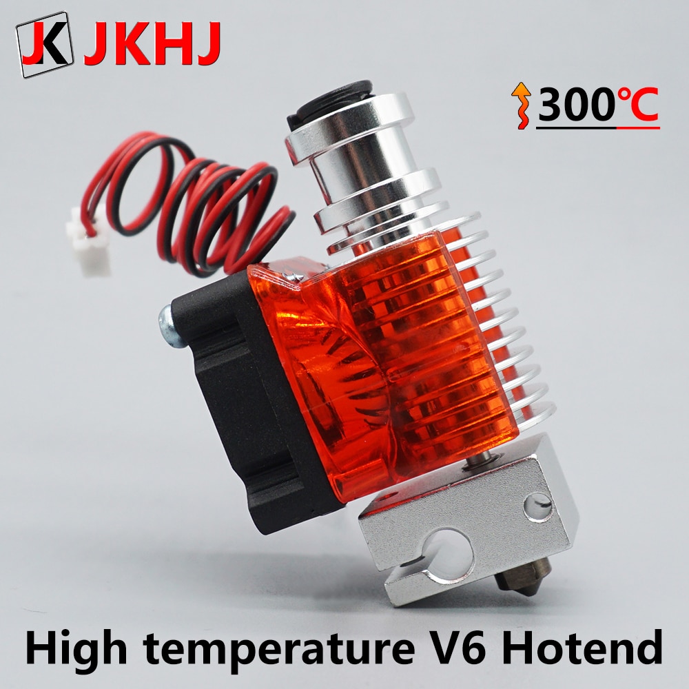 E3D V6 Hotend Kit High temperature version 300 degrees 3D Printer Parts 0.4/1.75mm J-head Remote extruder 12V 24V end