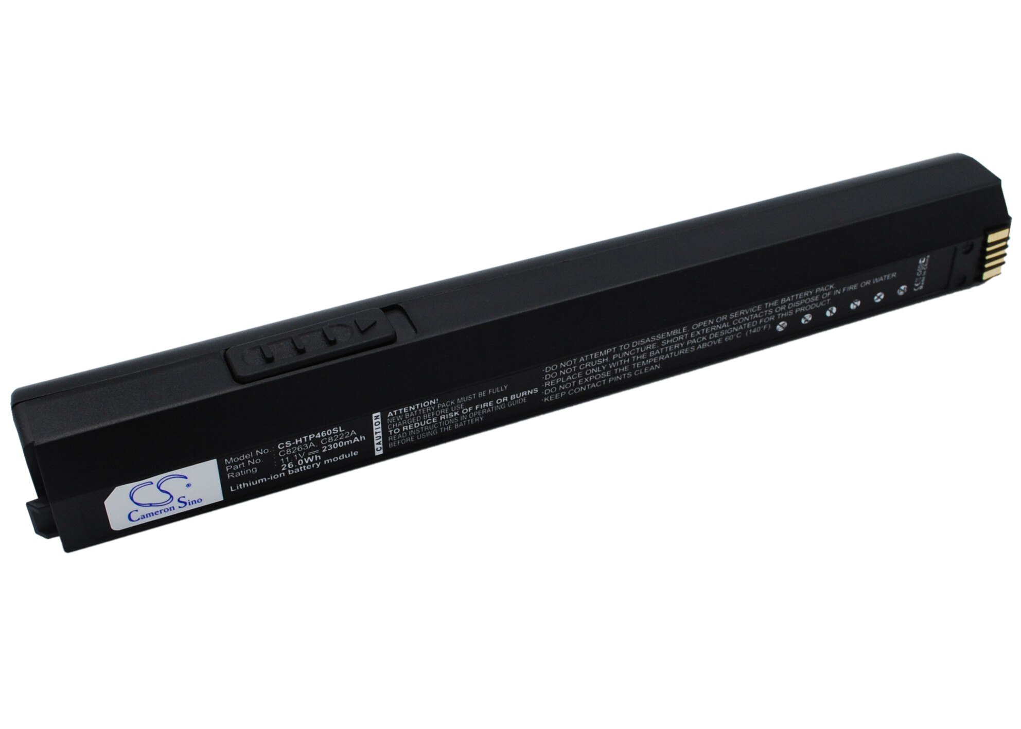 Cameron Sino MP3 Player Battery - 2300mAh Rechargeable - for HP Deskjet 450, Officejet H470, BT500