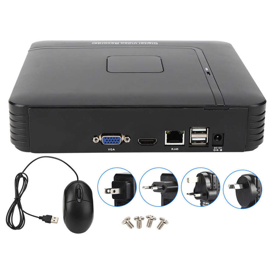 8CH Full HD CCTV NVR 5MP Camera ONVIF Protocol Network IP Recorder Security System