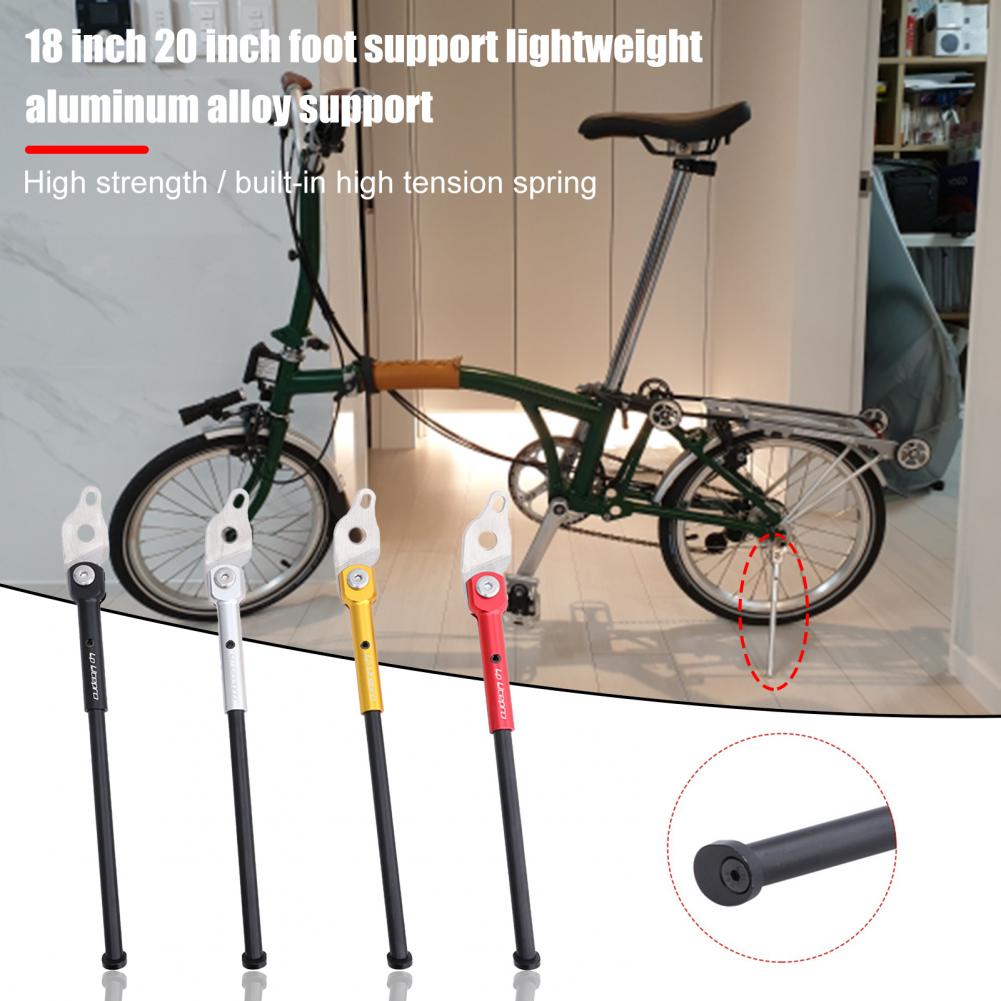 Hoge Fietsen Kickstand Lichtgewicht Fiets Deel Anodische Oxidatie Bike Side Stand Bike Side Stand Fiets Kickstand