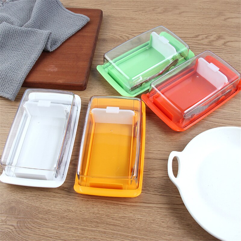 4-en-1 beurrier ensemble beurrier avec couvercle coupe-beurre fromage boîte de rangement outils de cuisson grande capacité pour le stockage du beurre