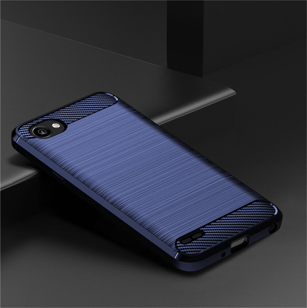 Coque de protection antichoc en Silicone pour LG, compatible modèles Q6 Plus, Q6, LGQ6: LG Q6 / navy