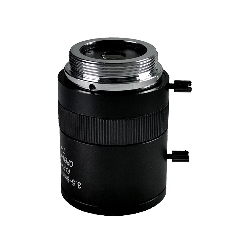 Camera Lens 3.5-8mm focal length Function Manual Iris Lens,security lens F1.4 1/3 inch CS Mount IP Box Camera CCTV Lens