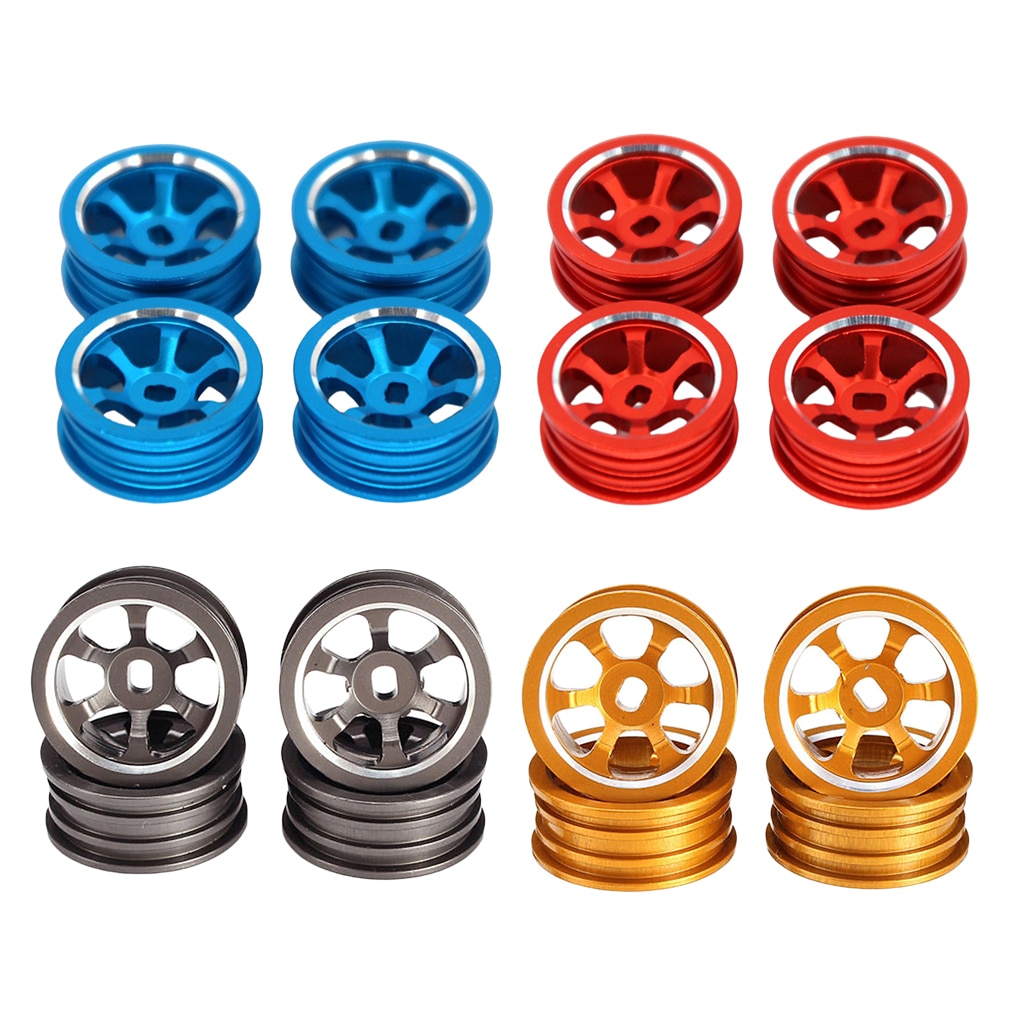 20mm Metal Upgrade Wheel Rim Set for WLtoys 1:28 P939 K969 K989 RC Car