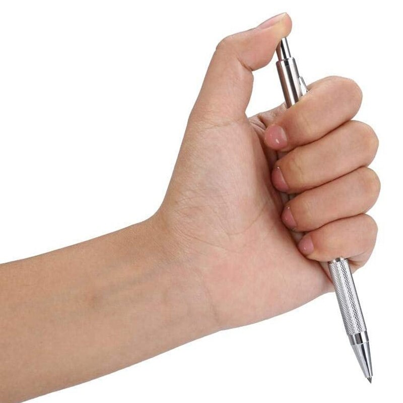 Scriber Pen, Diamond Glass Cutter Scriber Tungsten Steel Tip Engraver Pen Glass Cutting Tool For Glass Ceramic Plate