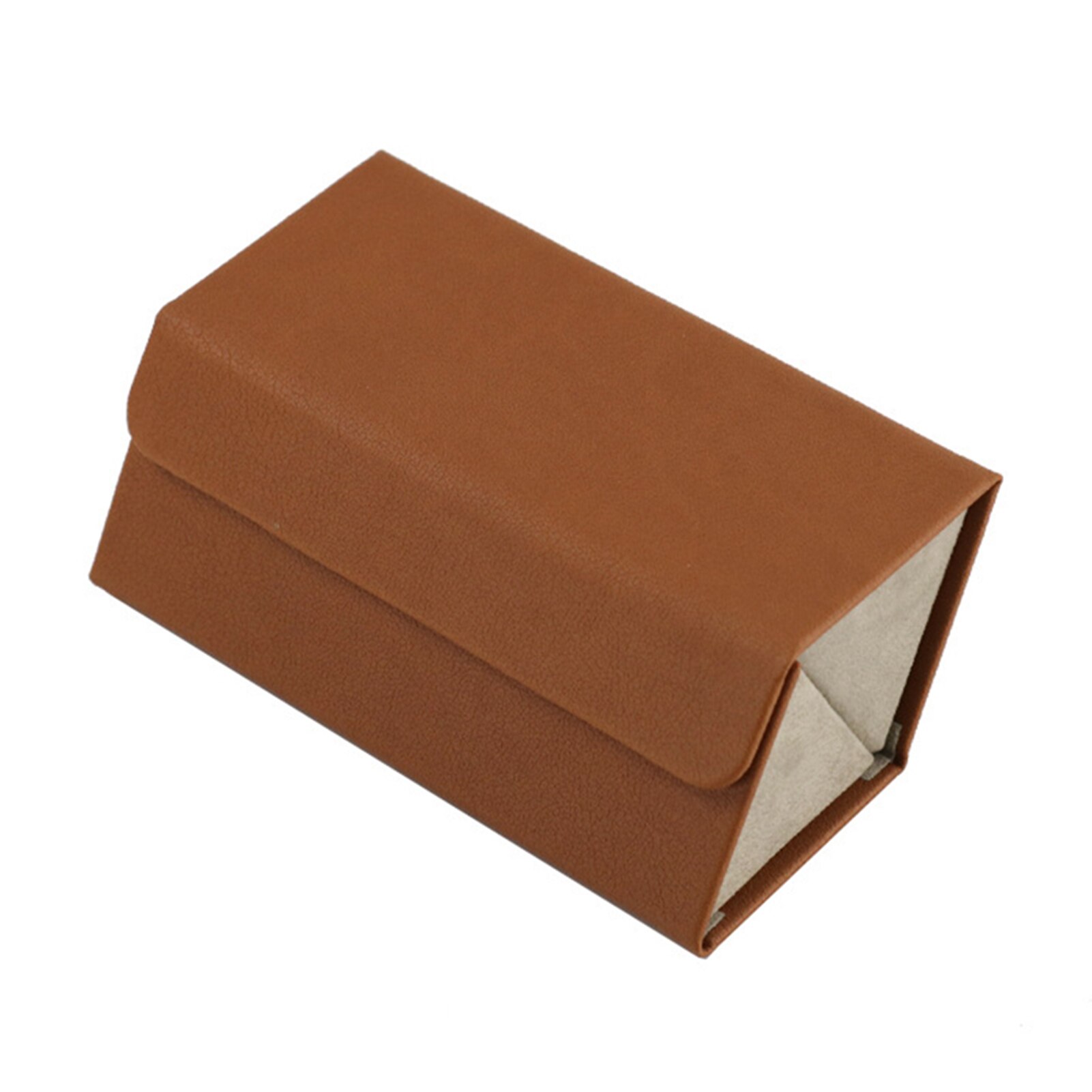 Leather Multiple Glasses Storage Case PU Leather 2/3/4/5/6 Pairs of Sunglasses Holder Box Eyeglasses Storage Box In Stock: B