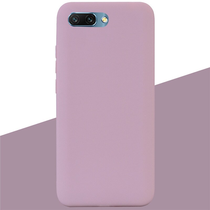 Capa de silicone para col honor 10, capa 5.84 fina, macia, tpu, proteção traseira para col honor 10 col l29: 15 Lotus Pink