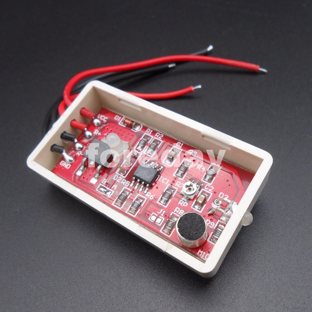 Voice-Light Control Switch Module Version A-White DC5V-18V Controller Day Off Night Work Solar Light Sunset Twilight *FD461