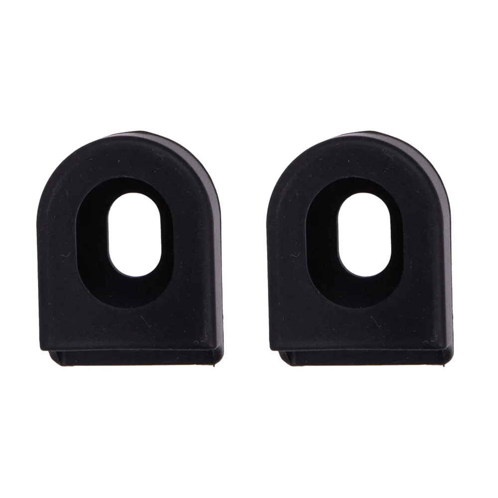 Protector de cubierta de bielas de varios colores, Protector de silicona para piñón de bicicleta de montaña, cubierta de manivela Shimano, accesorio para bicicleta, 2 uds.