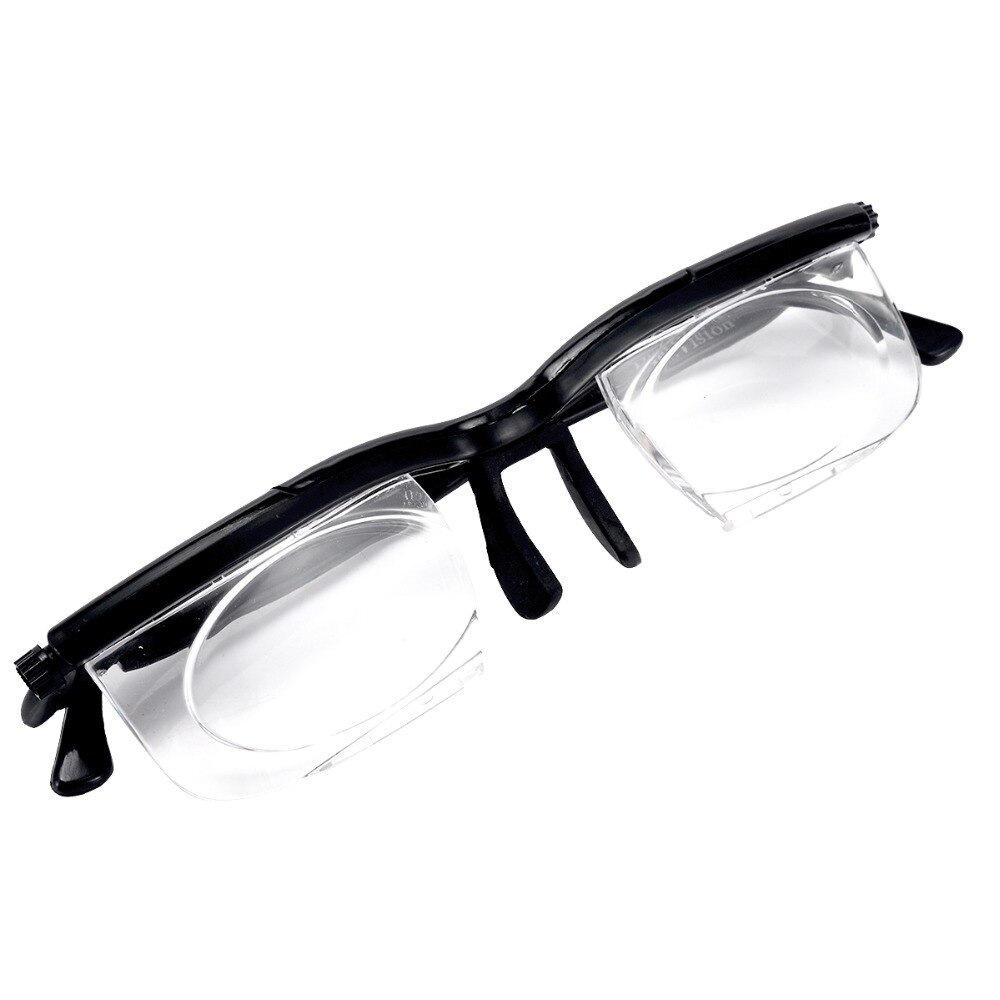 SweettreatsNew Adjustable Strength Lens Eyewear Variable Focus Distance Vision Zoom Glasses Magnifying Glasses with Storage Bag