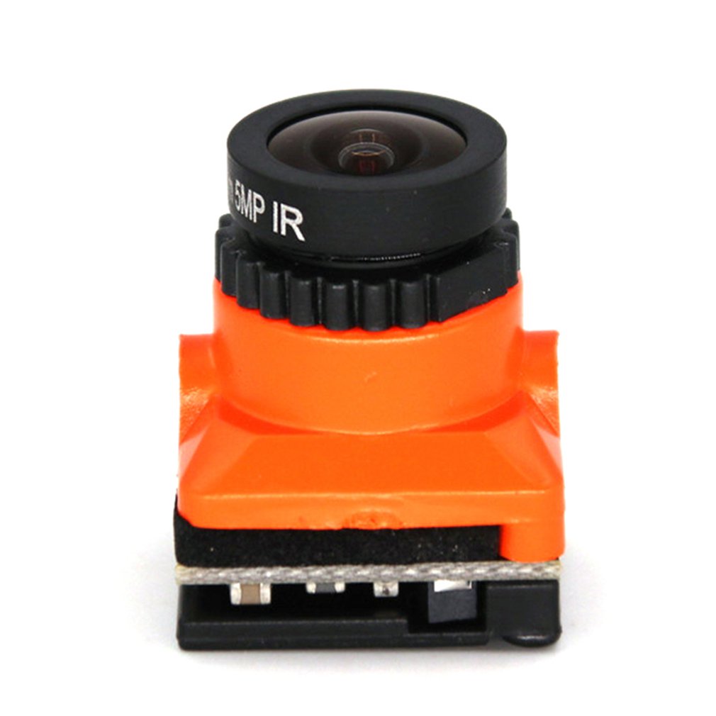 Black/Orange FPV Through Machine HD Camera 1500TVL With OSD Tuning Board Wide Angle 2.1MM FPV Camera for FPV Drone