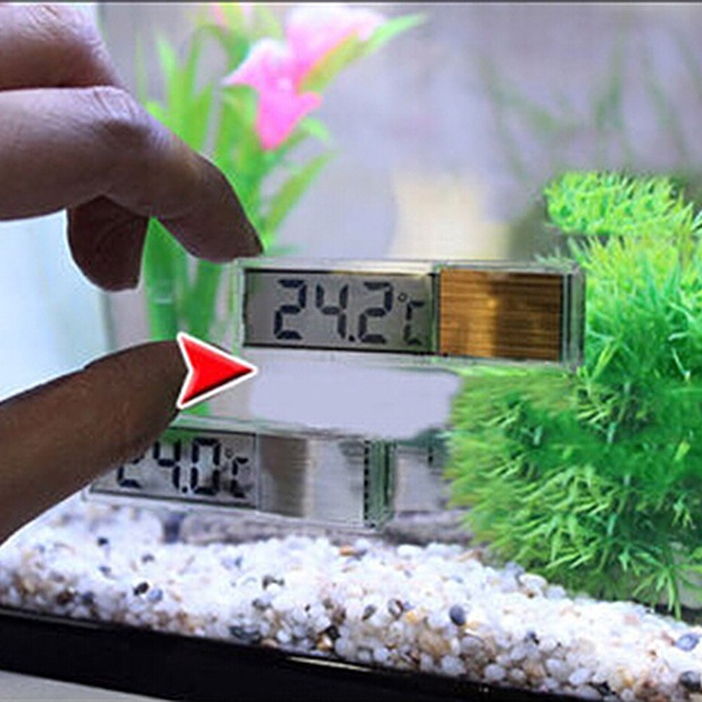 Aquarium Thermometer Meter Lcd 3D Digitale Elektronische Temperatuur Meting Aquarium Thermometer