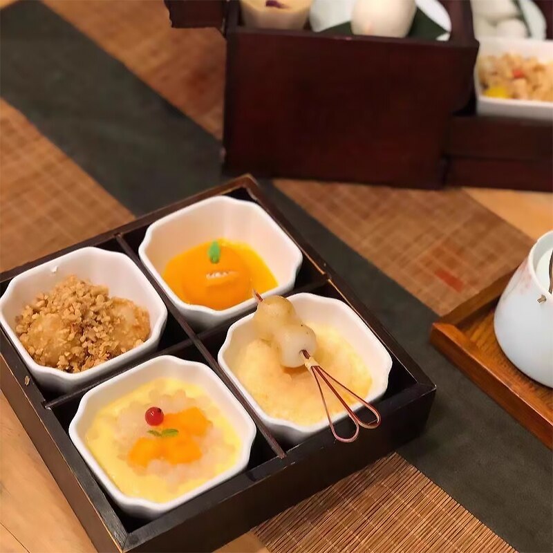 100PCS Bamboo Fruit Picks Cocktail Decoration Toothpicks Salad Sandwich Buffet Desserts Aperitif Cocktail Sticks Decoration