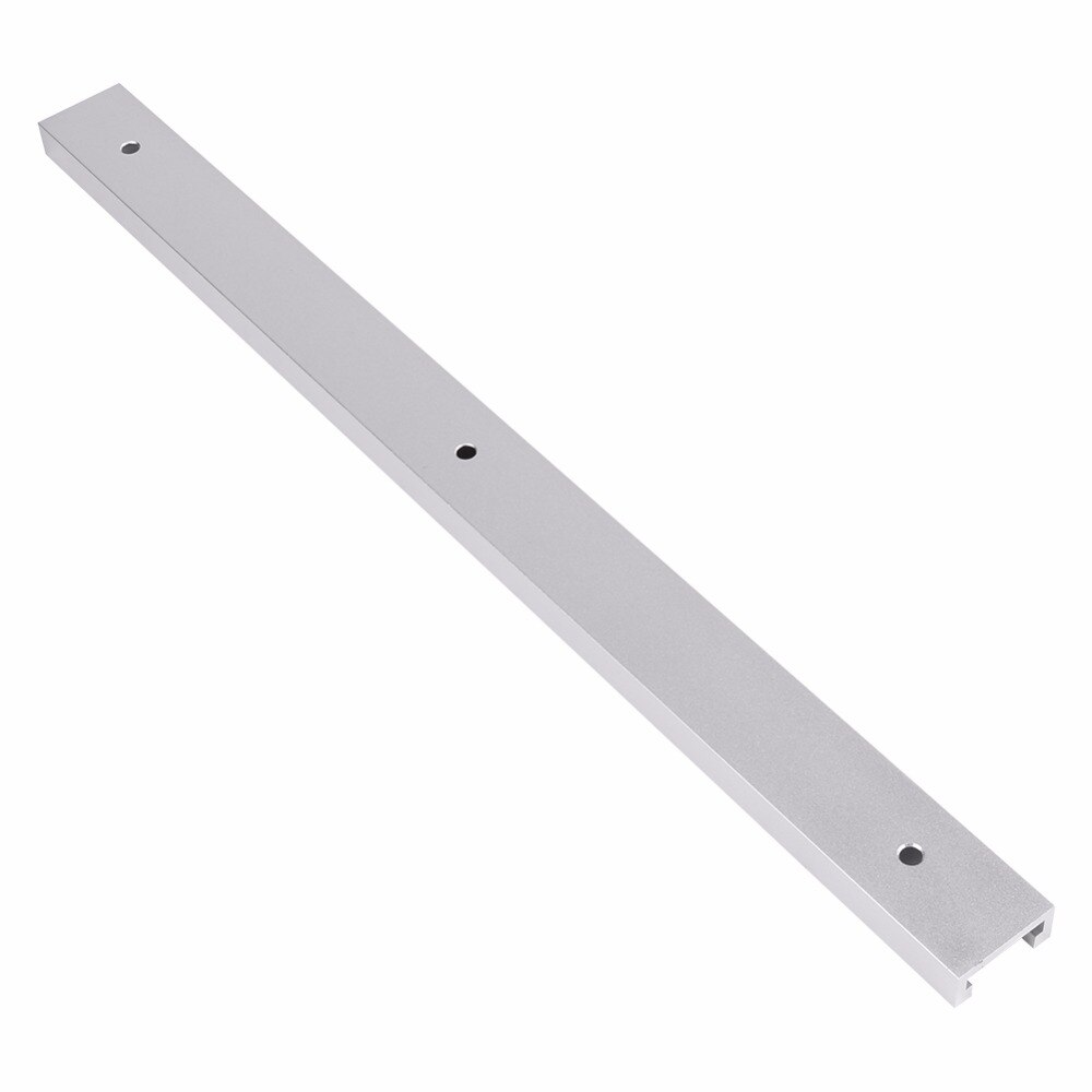 T-Track T-Slot Aluminum Alloy Track for Woodworking Workbench Machines 400mm Length