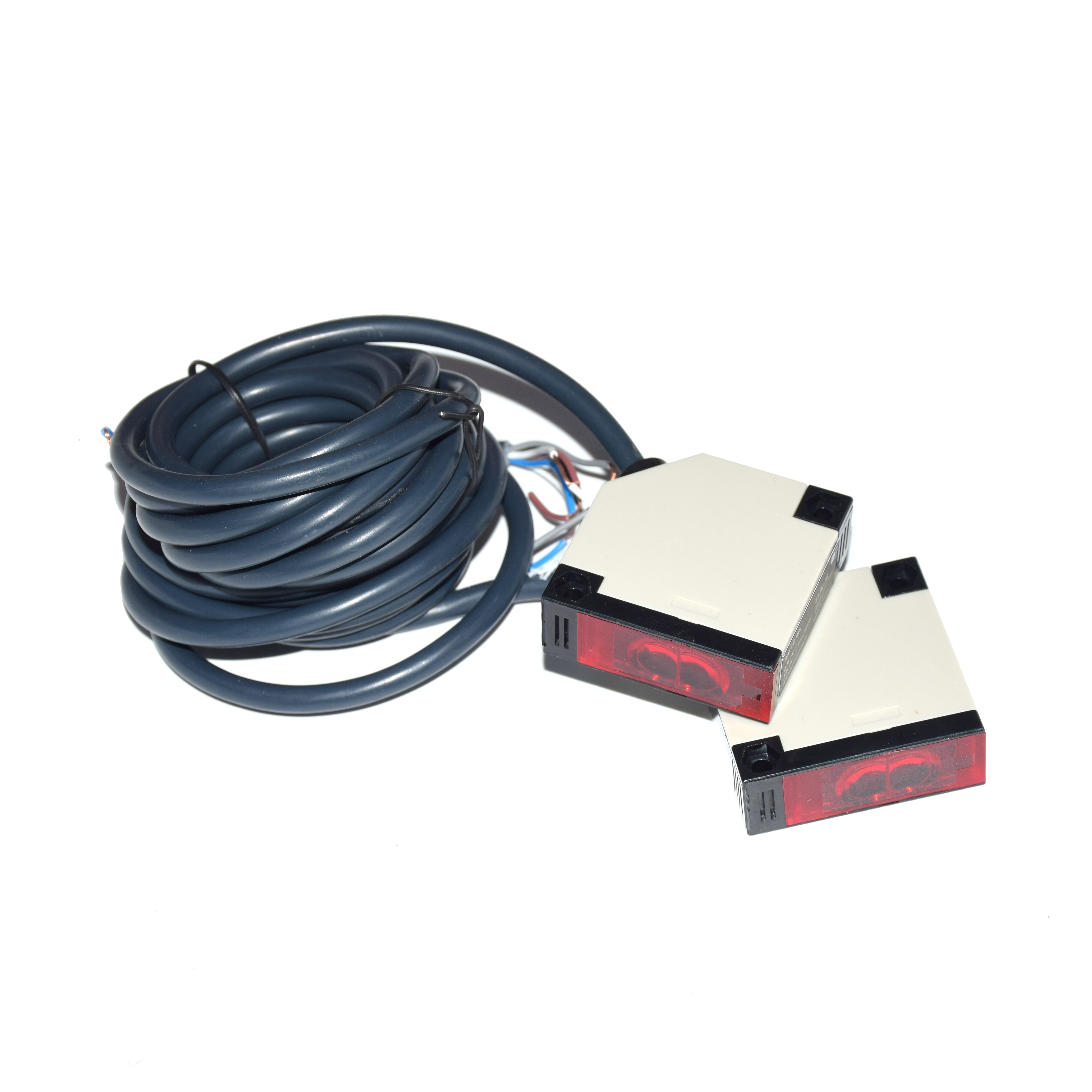 Fotoelektrisk sensor switch infrarød strålesensor fotocelle  e3jk-5 dm 1 dc12-24v / ac90-240v registrer afstand 5m