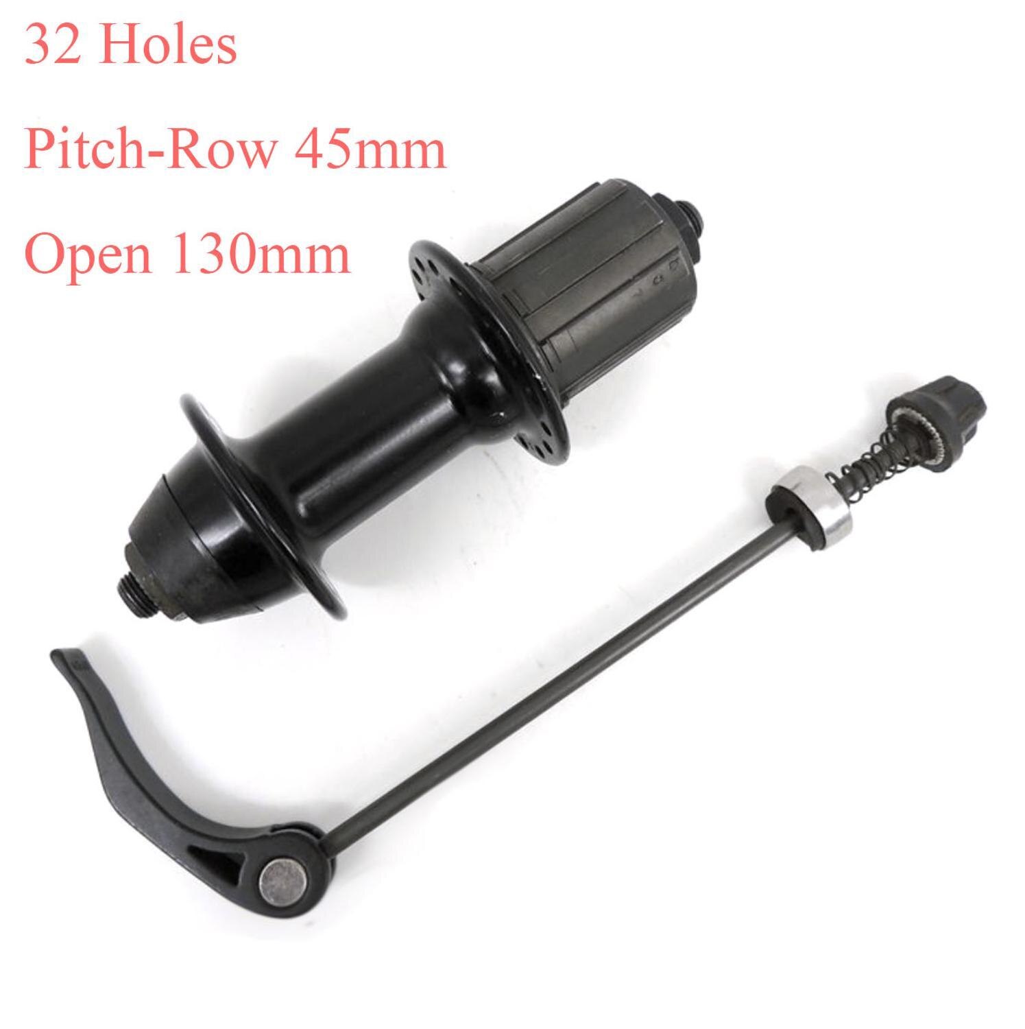 Road Bike Rear Hub 28/32/36Hole Mountain Bike Hub 8/9/10 Speed Cassette V Brake 130-135mm Bicycle Accessories
