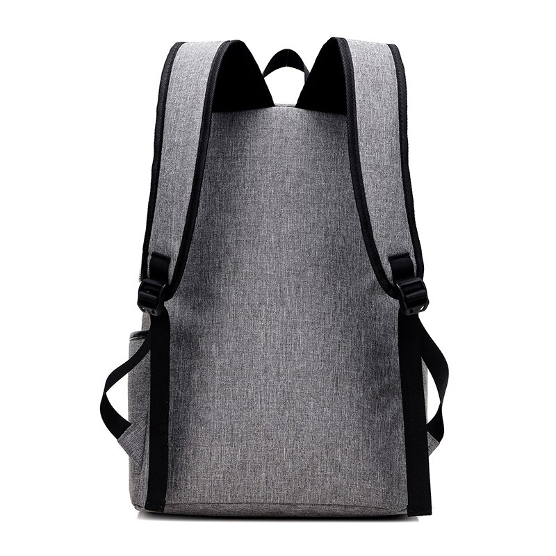 Mænds usb opladning rygsække kæder dekorere bærbare tasker nylon preppy mænds skoletasker rejse stor kapacitet rygsække