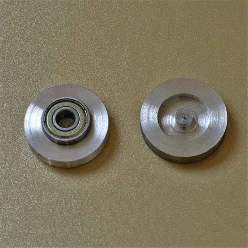 Bandeja giratoria con eje para hornear pasteles, Base giratoria de aleación de aluminio, rodamiento de Rotor de aluminio, 1 unidad