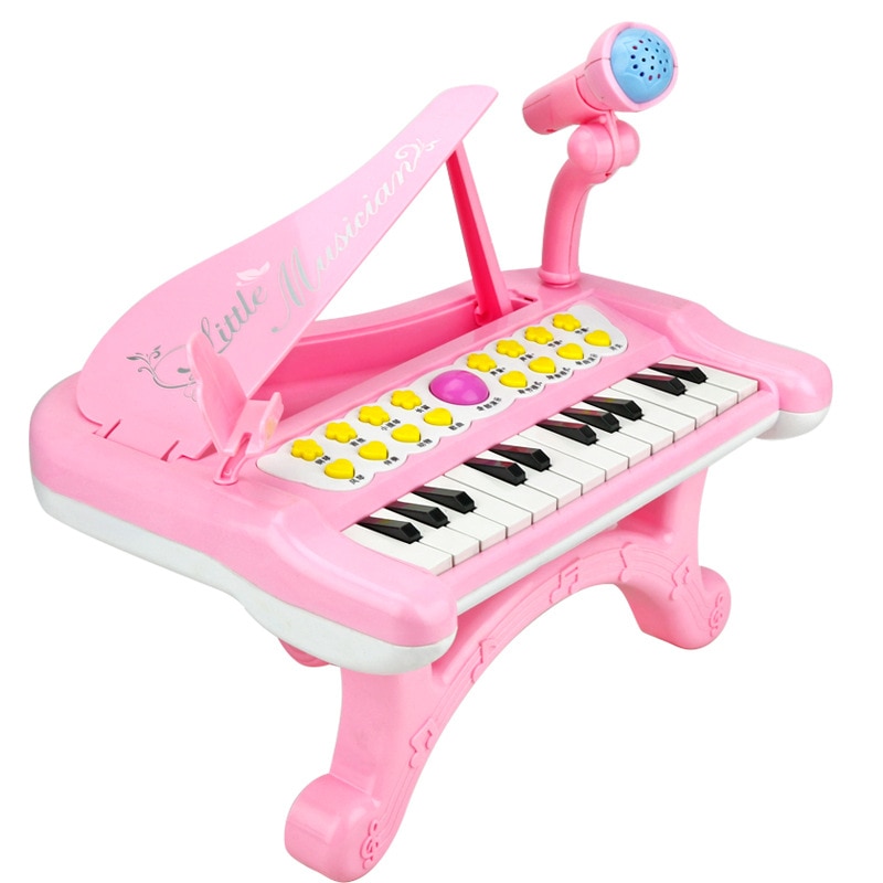 Baby Elektronische Piano Kinderen Speelgoed Elektronische Piano Beginner Jongen Muziek Meisje Baby Vroege Onderwijs Opladen 1-3 Jaar oude