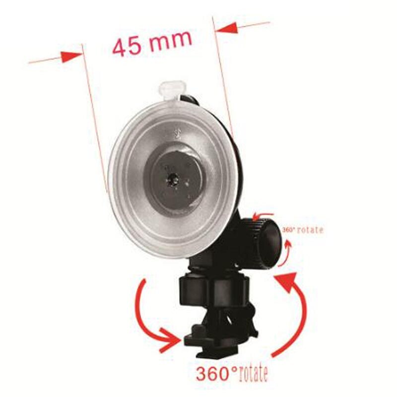 Yi dash cam mount sugekop mount til dvr beslag 360 graders rotation til gps dvr holder
