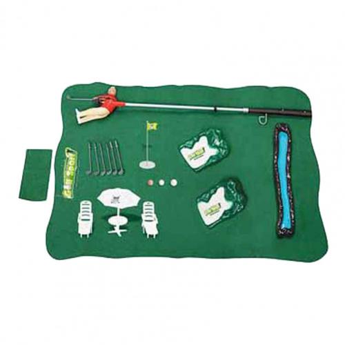 Plastic Mini Golf Club Games Set Kinderen Indoor Ouder-kind Educatief Speelgoed: Rood