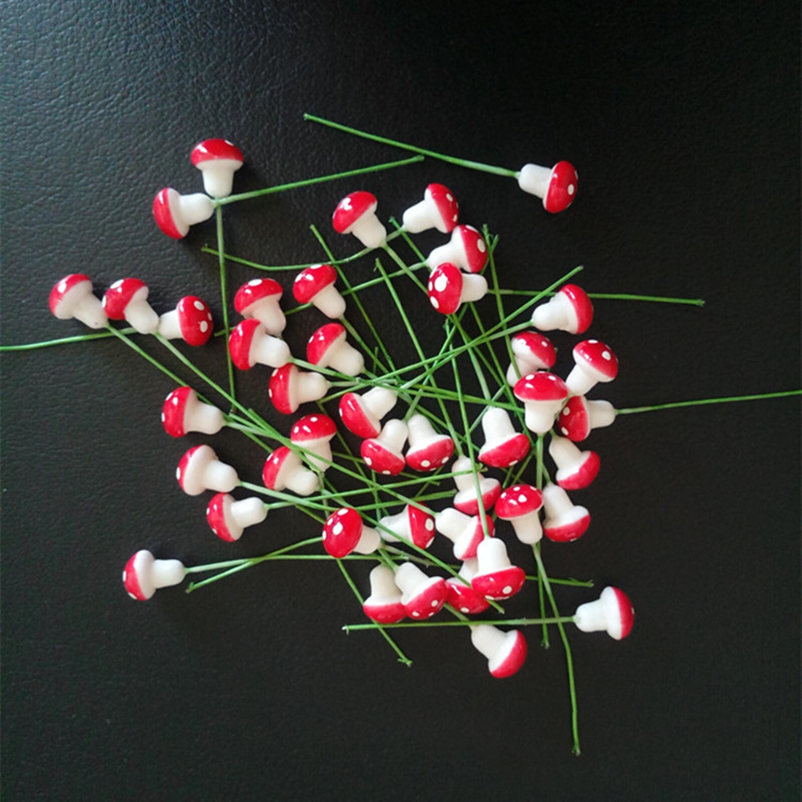 Hars Kawaii Ambachten Decoratie Paddestoel Fee Tuin Miniaturen Accessoires Micro Landschap Bonsai Plant Geplaatst Ornament # W3
