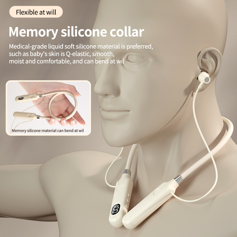 BT-12 auriculares inalámbricos Bluetooth auriculares deportivos inserción de tarjeta pantalla Digital auriculares con cancelación de ruido auriculares de música HiFi