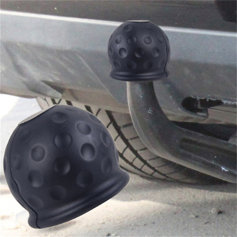 Universal Rubber Tow Bar Ball Cover Cap Towing Hitch Caravan Trailer Tow Ball Protector Cover