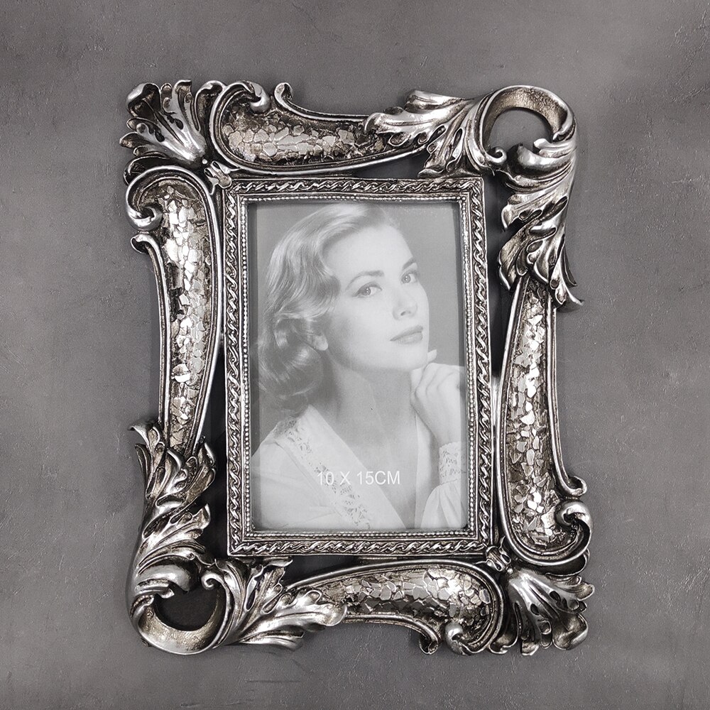 6 inch europese luxe fotolijst, bruiloftsfoto's, verticaal en horizontaal, set voor tweeërlei gebruik, retro wandlijst